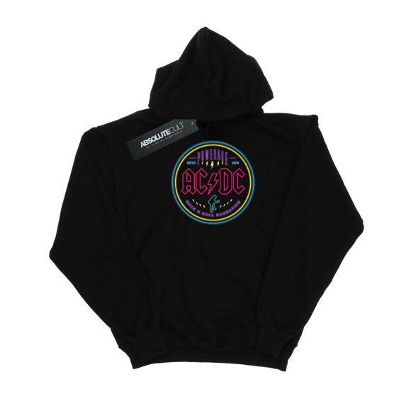 AC/DC Mens Circle Neon Hoodie