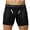 Black, variant on Cavosen Mesh Underwear for Men Elastic Waist Mid Length Trunks Soft Comfortable Everyday Underpants 1Pack