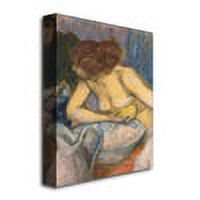 Trademark Fine Art "The Toilet" Canvas Art by Edgar Degas