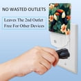 thumbnail image 3 of Toucan LED Square Night Lights - Bright and Compact Bedroom or Bathroom Lighting Solution with Auto on/Off Sensor - Set of 2 Square Shaped Nightlights, 3 of 6