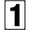 W01, variant on 6" X 8" Aluminum Number Signs 2 Black/White