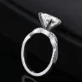 thumbnail image 5 of Kalapi Jewel 1.4 Ct Heart Cut Moissanite Promise Ring for Her - 14K White Gold Plated Ring - Stunning Moissanite Jewelry - Gift for Proposal or Anniversary - Elegant Ring for Her, 5 of 5