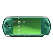 Restored PlayStation Portable PSP 3000 Gaming Console, Green with 32MB Data Storage