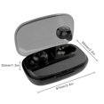 thumbnail image 4 of Auriculares inalámbricos Bluetooth 5.0 Injueey Negro, 4 of 6
