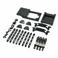 thumbnail image 3 of Reemplazo de varilla de tracción de accesorios de piezas de actualización RC para reemplazo de piezas de Hobby MN78 Negro Baoblaze Mini barra de dirección del coche, 3 of 8