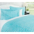 thumbnail image 2 of Chanasya Ultra Soft Abstract Print 2-Piece Bedding Duvet Cover Set Twin - Luxurious Brushed Microfiber Comforter Cover - Zipper Closure Reversible Print (1 Duvet Cover & 1 Pillowcase ) Aqua, 2 of 5
