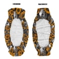 thumbnail image 6 of ZIATUBLES 2-Pack UTV Front Seat Covers with Skull Sunflower Print, Compatible with Kawasaki Mule 3000 3010, Fade Wear Resistant Washable Polyester Protective Cover for Farm Ranch Outdoor Use, 6 of 8