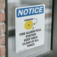 thumbnail image 4 of (2 Pack) Fire Alarm Pull Station Sign, 4 of 7