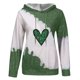 thumbnail image 4 of Moda mujer manga larga patchwork impreso damas sudadera con capucha tops Pompotops gfhjh12160, 4 of 4