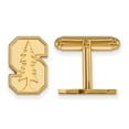 thumbnail image 1 of 14k Yellow Gold LogoArt Stanford University Cuff Link, 1 of 2