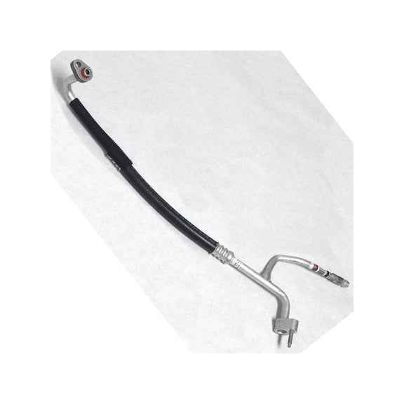 A/C Discharge Hose - Compatible with 2008 - 2010 Ford F-350 Super Duty 6.4L V8 VIN R Turbocharged OHV Diesel 2009