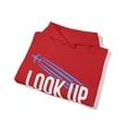 thumbnail image 4 of Look Up Chemtrails Graphic Hoodie Sweatshirt, Sizes S-5XL, 4 of 9