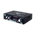 thumbnail image 1 of Amplificador Alimentación Audio Estéreo AK35 Dientes Con USB TF RCA Aux + Control Remoto Azul, 1 of 8