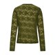 thumbnail image 3 of AUNVITO Women's Lace Long Sleeve Top Sheer Mesh Slim Fit Casual and Elegant Style, 3 of 7