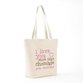 thumbnail image 7 of CafePress - Love Chocolate Tote Bag - Unisex Canvas Tote Bag, Beige, 1-Piece, 7 of 7