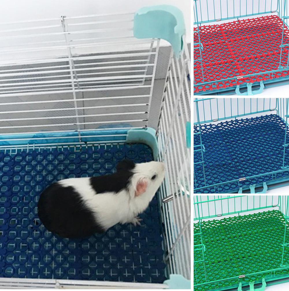 Plastic Resting Mat for Rabbit and Small Pet Animal in Cages Red Color 30*15cm