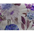 thumbnail image 4 of oneOone Georgette Viscose Purple Fabric Florals Sewing Craft Projects Fabric Prints By Yard 42 Inch Wide, 4 of 4