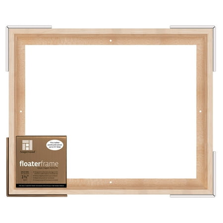 UPC: 0707310931269 | Ampersand Art Floaterframe  Bold Edge  1.5  Depth  12  x 16   Maple