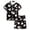 Z27-Black, variant on Weebloom Little Girl Pajamas Short Sleeve Button Down Tops And Shorts Pajamas Cute Cat Print Kids Soft Casual Outfit Sleepwear Nightwear Pjs Loungewear Pink 6-7 Years