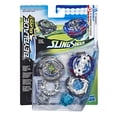thumbnail image 2 of Beyblade Burst Turbo Slingshock Pack, Leopard L4, Silver-X Jormuntor J4, 2 of 5