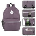 thumbnail image 3 of 19 Inch Backpack with Mesh Side Pockets for Work, Commuting and Travel in Purple Lilac, 3 of 6