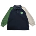 thumbnail image 2 of Kids Toddler Boys Long Sleeve T-Shirt Sweatshirt Cotton Shirt Casual Shirt Collar Sweatsuit Baby Spring Autumn Pullover for1-10Y, 2 of 7