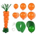 thumbnail image 3 of AMLESO Carrot Shape Latex Balloon DIY Easter Balloons Set for Celebrations Proposal, 3 of 8