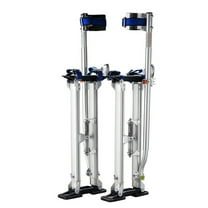 Stalwart Drywall Stilts 24-40 Inch Adjustable Stilts for Adults, Silver