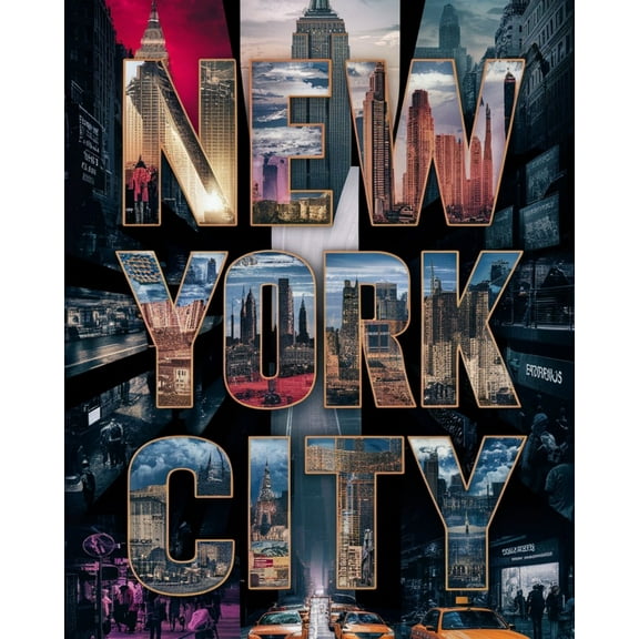 Paint by Numbers Kit for Adults -New York Image - Beginner Oil Paingting Kits Drawing DIY Acrylic Arts Craft Kit Gift for Home Decor 16X20 Inch-