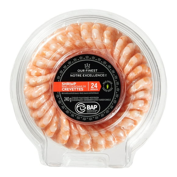 Couronne de crevettes Notre Excellence 240 g