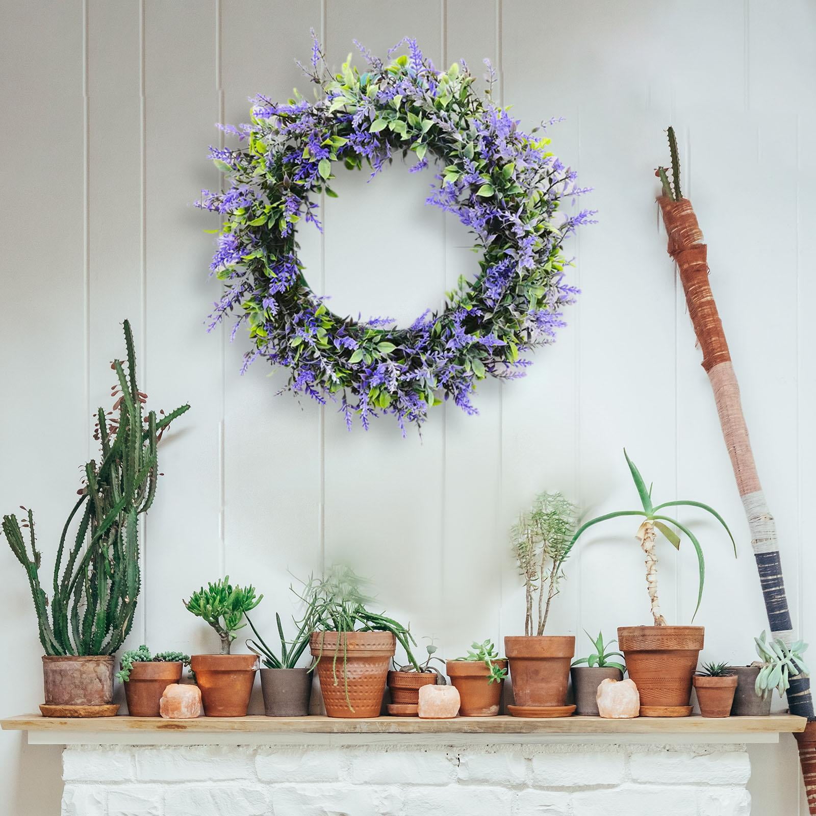 23cm Boxwood Wreath Wedding Hanging Decoration Garland Spring Home Decor 