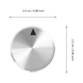 thumbnail image 5 of 2pcs Unique Volume Control Knob Aluminum Alloy Amplifier Knob for, 5 of 6