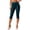 Navy-capris women, variant on AnuYalue Women's Wrap Tie Capris Pants High Waisted Capri Leggings Skinny Casual Cropped Yoga Pants
