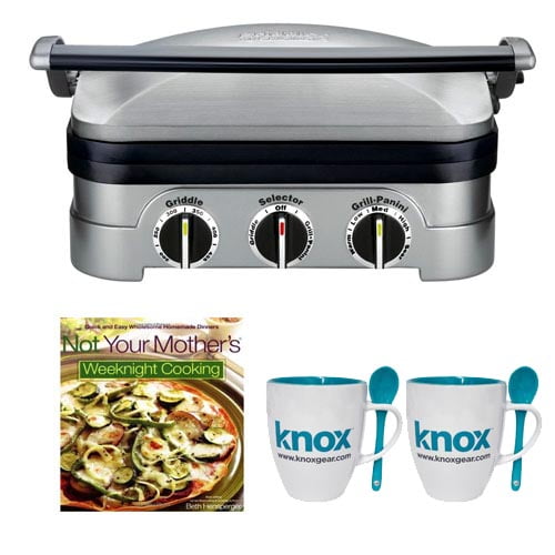 Cuisinart GR4N Griddler Stainless Steel Grill/Griddle & Panini Press