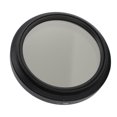 thumbnail image 1 of Adjustable ND2-400 Lens Filter, Rotating Frame for Variable Density, Shockproof Optical Glass, Aluminum Alloy, Adjustable Filter for Camera Lens with Rotation From Light to Dark, 1 of 7