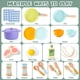 thumbnail image 5 of Juguetes de cocina de madera Montessori Pretend Play para niños pequeños, 5 of 7