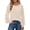 Beige, variant on Women's Long Sleeve Shirts Dressy Lace Fall Tops Trendy Business Casual T-Shirts Cute Work Outfits Blouses