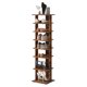 thumbnail image 1 of Zapatero vertical de 8 niveles, organizador de zapatos alto y estrecho, zapatero que ahorra espacio con estante extraíble para sala de estar, dormitorio, entrada, dormitorio, apartamento (marrón, 1 of 4