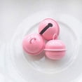 thumbnail image 2 of 20pcs Deep Pink Metal Jingle Bell Christmas Festival Wedding Decoration Assorted Loose Beads DIY Pet Pendants Crafts,22mm, 2 of 5