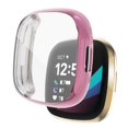 thumbnail image 1 of Funda protectora para Smartwatch - TPU + cristal templado, protección total contra caídas, diseño delgado y transparente, recortes precisos para el modelo Case Sense, 1 of 4