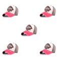 thumbnail image 2 of fastboy Chapeau de Tennis Ajustable pour Hommes et Femmes, Randonnée, Golf, Baseball, Rose, 5ensemble, 2 of 5