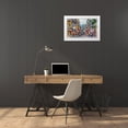 thumbnail image 3 of Bolokofsky, Ronald 14x10 White Modern Wood Framed Museum Art Print Titled - Street In Stockholm II, 3 of 4