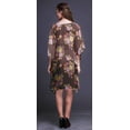 thumbnail image 4 of Bimba Flower Womens Short BeachÂ&nbsp;KaftanÂ&nbsp;Beachwear Bikini Coverup Midi Dress-4X-5X Brown, 4 of 5
