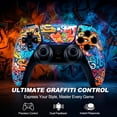 thumbnail image 3 of Rotacess Wireless Controller for P5 Controller, with Dual Vibration/Motion Sensor/Screenshot/3.5mm Audio Jack, Compatible with P5/P5 Pro/P5 Slim Console, Camouflage, 3 of 8