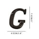 thumbnail image 2 of Creative Alloy Wrought Iron Number Letter Creative DIY House Letter, 2 of 2