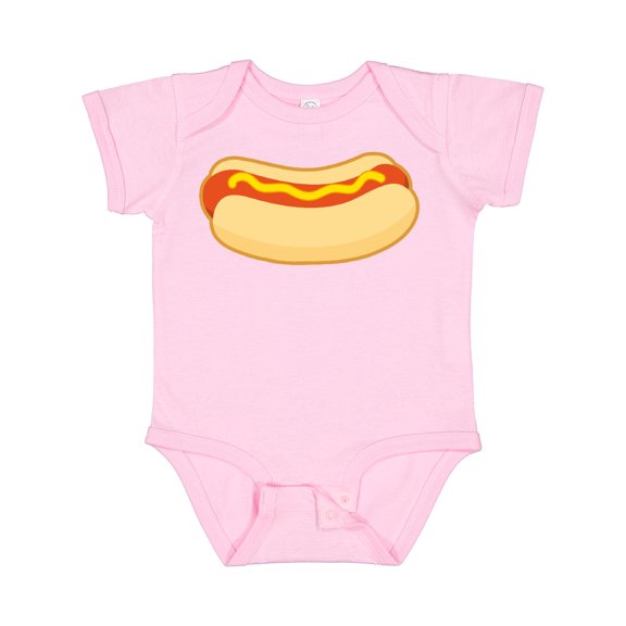 Inktastic Funny Hot Dog Boys or Girls Baby Bodysuit