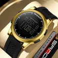 thumbnail image 4 of Digital Watches for Men Women Waterproof Unique Watch Stopwatch Countdown Alarm Analog Silicone Strap  Case, 4 of 9