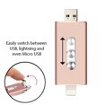 OUSITAID 64GB Mobile USB Flash Drive for iPhone iPad and Most USB
