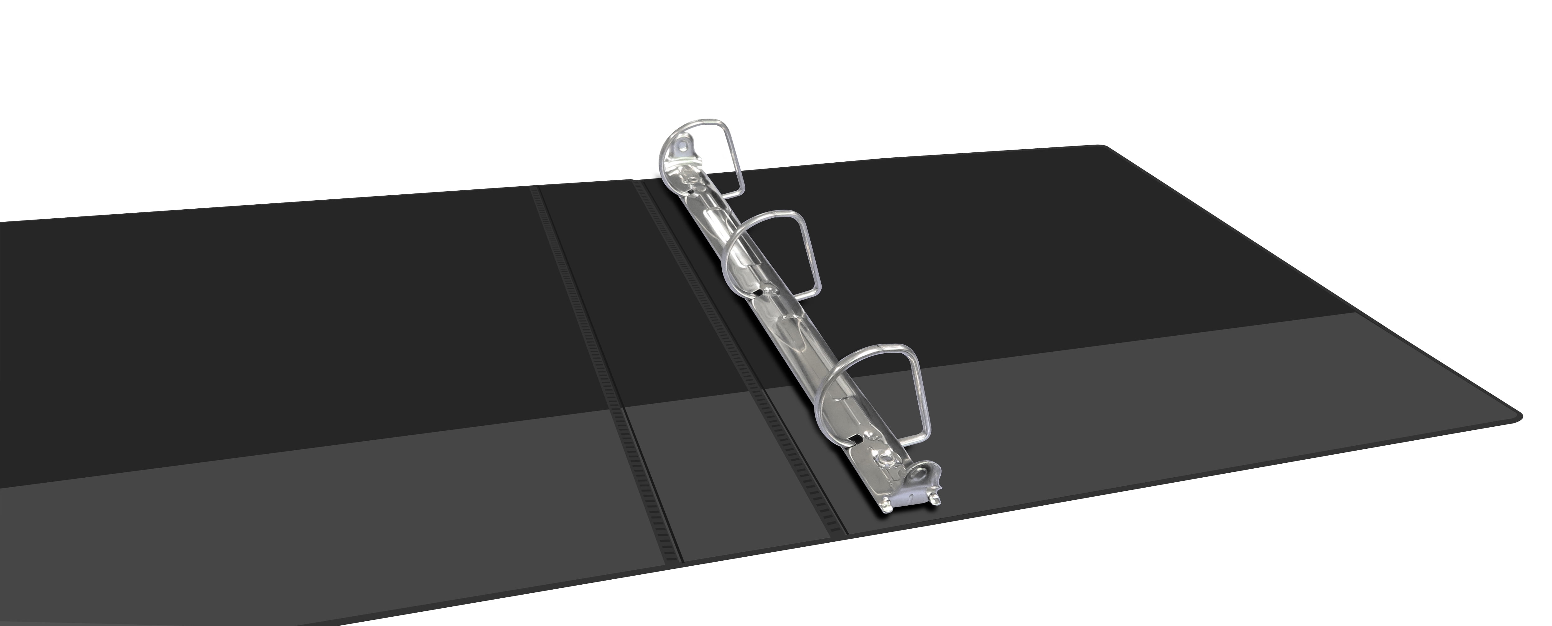 Pen + Gear 1.5-inch Durable Binder, D-Ring, Black, 6 Pack