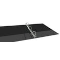 thumbnail image 4 of Pen + Gear 1.5-inch Durable Binder, D-Ring, Black, 6 Pack, 4 of 8